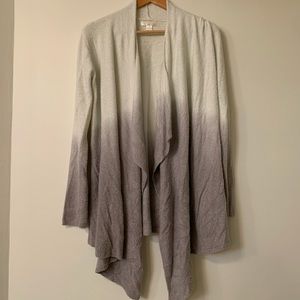 Barefoot dreams soft cardigan ombré